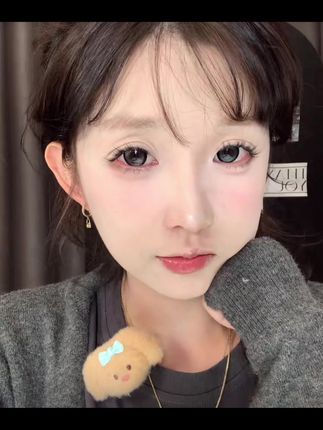 这个美瞳真的是我的本命美瞳,爱敏敏的眼睛真的爱了#美瞳 #日抛合集