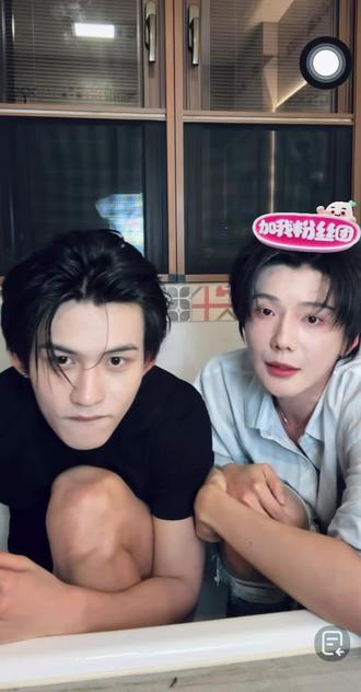 2026.02.08@郝熠然 @云旗Yunqi 捏脸开始后半段的唠嗑回放~#云熠cp #云熠直播