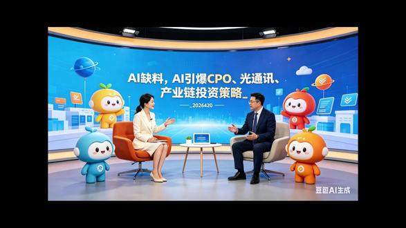 AI缺料,AI引爆CPO、光通讯、产业链投资策略_20264 本次内容核心围绕AI 算力需求爆发引发PCB 上游原材料(铜箔基板 / CCL)供不应求、持续涨价,并传导至ABF 载板、AI PCB、光模块三大核心环节;CPO 目前渗透率仅 1%–3%,短期以光收发模组量产盈利为主,长期看先进封装与载板受益,PCB 产业链紧缺态势有望延续 1–2 年,下半年随 Rubin/GPU 升级将进入主升段。#大疆pocket4首发上手测评 #这也能开播 #春日去班味必买 #音乐mv共创计划 #标记我的出片搭子