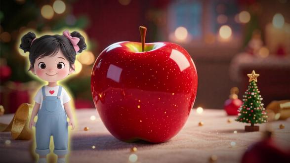 为什么平安夜给娃吃‘平安果’,千万别直接啃? #平安夜 #苹果 #育儿 #科普 #亲子互动 @抖音创作小助手 @抖音能量站