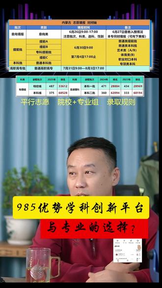 985优势学科创新平台与专业的选择? #高考志愿填报 #升学规划 #高三家长必看 #高考