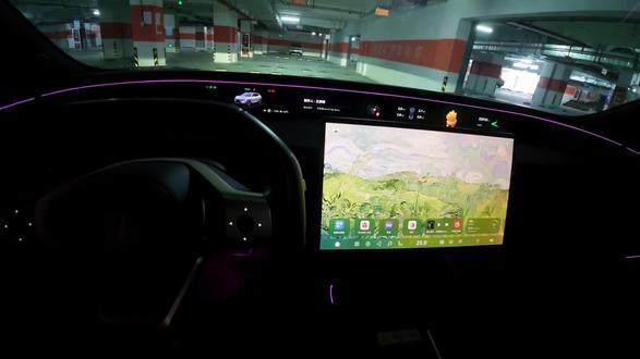 期待很久的星环屏终于来啦!#阿维塔07 #阿维塔OTA新春新体验