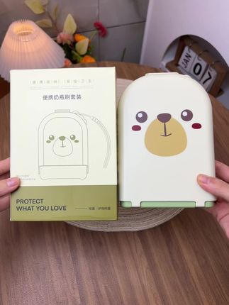 待产包必备的便携奶瓶刷套装,真的太方便了,出门旅游、回娘家或者待产带着太方便了,一套很齐全,好收纳易携带,关键这个价格也太香了#待产包 #奶瓶刷套装#带娃出门 #孕期囤货#哇爱