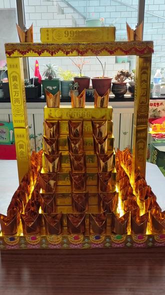 一担金,辈辈金教程#民俗文化 #折纸 #一担金教程 #财源广进