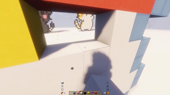 我的世界 转眼又是壹年春#像素画#我的世界