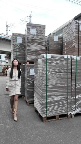 简简单单又成一单 #领南纸业 #双灰纸板 #灰板纸 #包装材料 #工厂