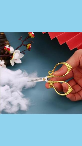 福字多彩绣花剪刀手工DIY刺绣工具套装 #手工刺绣工具 #DIY绣花剪刀 #福字绣花剪刀 #多彩绣花工具 #刺绣剪刀套装