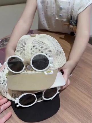 叮叮萌透气防晒帽,萌到心巴上