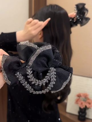 #头饰发饰 #抓夹 #优雅气质 #美出高级感 #日常分享