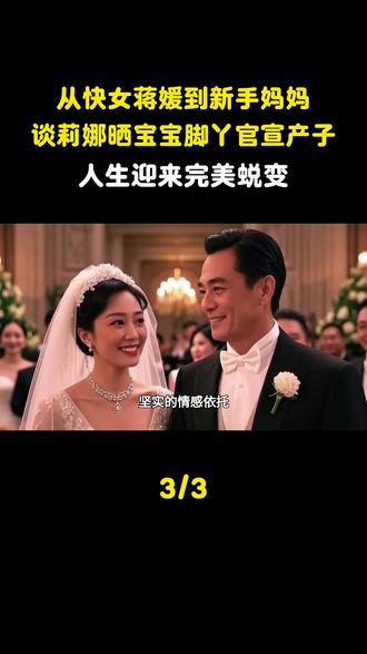 从快女蒋媛到新手妈妈,谈莉娜晒宝宝脚丫官宣产子,人生迎来完美蜕变#谈莉娜 #娱乐评论大赏