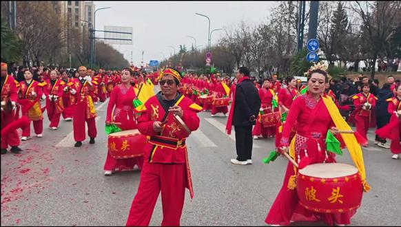 二零二六 丙午马年正月初八,鄠邑区玉蝉街办陂头村迎祭三城隍巡游活动精彩选段!#民俗文化展示 #抖出你的家乡美景