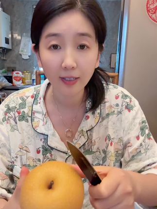 真的很不错秋月梨!脆甜皮薄#秋月梨