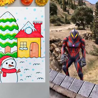 奥特曼受伤了,真可怜#奥特曼#奥特曼儿童动画片#奥特曼打怪兽#奥特曼正义降临#简笔画