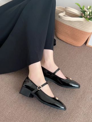 山茶花扣单鞋推荐 #小香风#工作鞋#小黑鞋 #山茶花扣#好穿不累脚