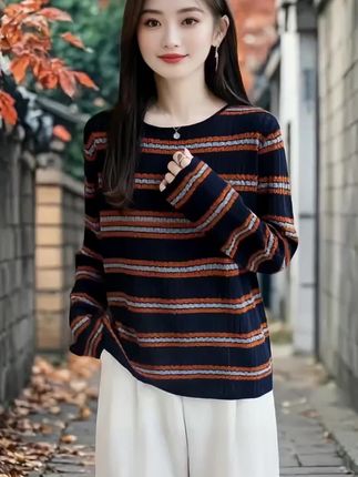 #品质女装 #高级感穿搭 #谁穿谁好看#时尚穿搭 #针织衫