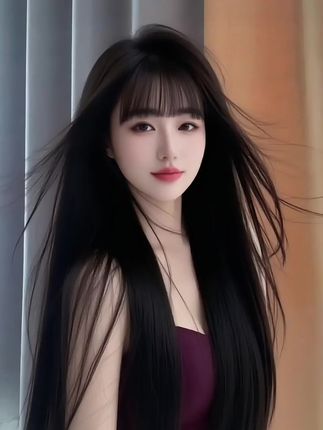 从前的那个女孩#已消失在人海#现在的女孩留了长发换了发型