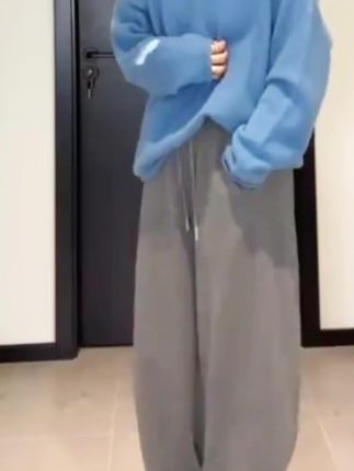 连帽毛衣秋冬女款2025新款冬季宽松慵懒高级感超好看针织上衣 #百搭上衣 #慵懒风穿搭 #秋冬穿搭 #时尚休闲穿搭 #高级感穿搭