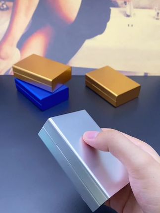 铝合金烟盒保护盒 粗支烟盒#向合烟盒 #铝合金烟盒