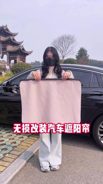 汽车遮阳帘 一秒降温,防晒又! #车载好物 #防晒神器 #夏日必备 #隐私保护 #隔热遮阳