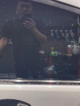 去处油膜非常简单#汽车美容 #去油膜