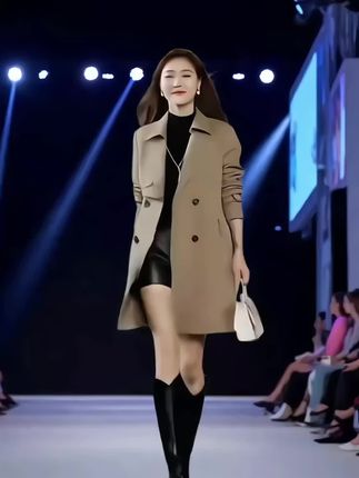 #时装搭配 #女性穿搭 #时尚搭配 #优雅气质 #风衣外套穿搭
