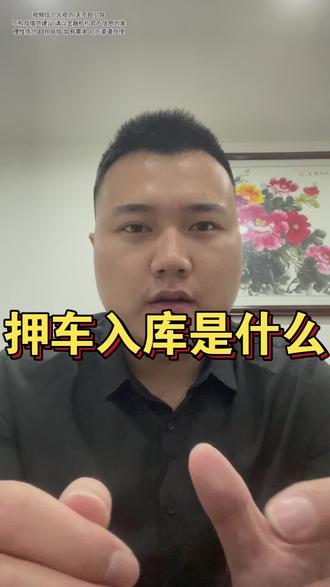 东莞押车入库是什么?短期周转必看!#东莞 #同城 #金融常识