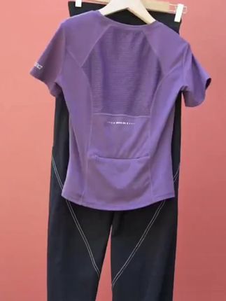 #创作灵感 #速干瑜伽服套装 #运动服套装 #瑜伽健身服穿搭 #健身服女短袖速干套装