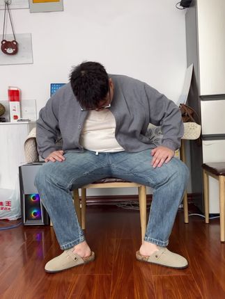 179-290斤猛男の秋季心动单品!弹性巨好,蹲下不起白,跑步不卡裆!舒服!##大码男装 #男生穿搭 #舒适穿搭 #好物分享 #牛仔裤