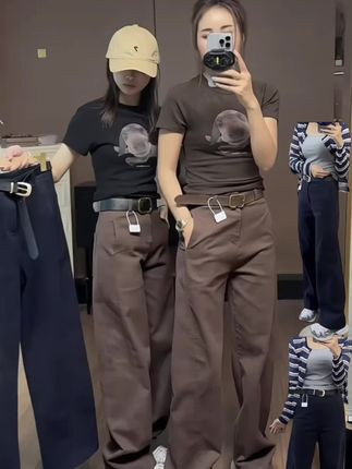 #显瘦裤子 #裤子 #阔腿裤
