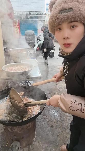 恁家开始过油了嘛#滕州