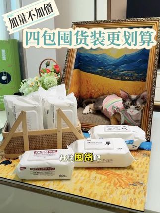 咖家第四代宠物湿巾,超划算套餐赶紧冲 #咖家 #宠物湿巾 #萌宠好物 #科学养宠攻略 #新手养猫