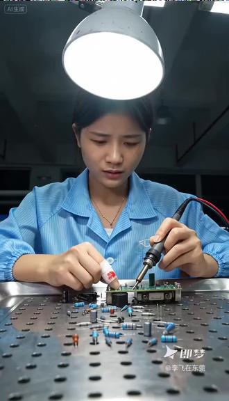 有谁看到主管打人了,我直接开除。#电子厂工人