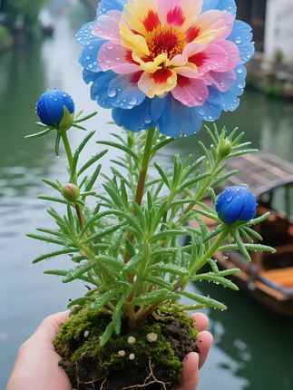 #爱生活爱养花 #我的花花草草🌸🌸 #重瓣太阳花#太阳花#养花日常