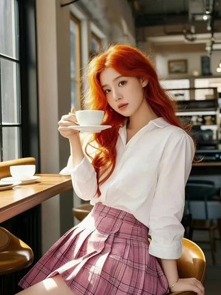 #即梦AI 下午茶jk制服女生拼卡过魅力松弛感#jk #jk女装 #睡衣睡裙