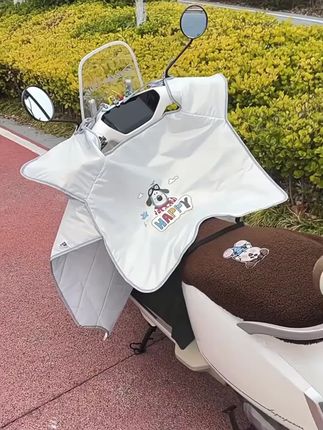 2025新款电动车挡风被夏季薄款防晒防水隔热遮阳摩托车通用#电动车 #夏季薄款 #电动车披风