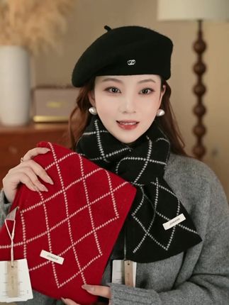 新款澳洲羊毛围巾超级软糯 好看 #高级感穿搭 #高级穿搭 #气质范 #时尚搭配 #围巾系法