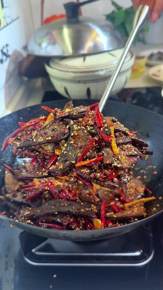 不会做猪肝的这样做,麻辣过瘾好吃停不下来,#美食 #家常美食 #美食教程 #猪肝