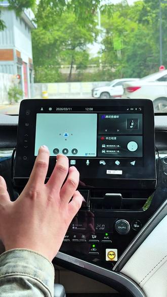 老款凯美瑞焕新?这个无线CarPlay升级太值了! #丰田 #凯美瑞 #carplay #hicar @抖音小助手