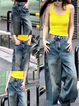 #牛仔裤 #早秋穿搭 #休闲穿搭 #穿出自己的风格