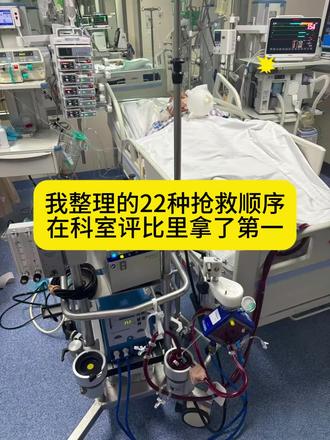 我整理的22种常见抢救流程图在评比里拿了第一 #护士#护理 #抢救流程图 #夜班护士 #护士懂护士