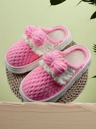 冰条线云朵奶油泡芙拖鞋材料手工编织防滑秋冬钩针居家男女儿童款 冰条线云朵奶油泡芙拖鞋材料手工编织防滑秋冬钩针居家男女儿童款