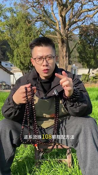 道系流珠108颗搭配方法#无患子 #文玩