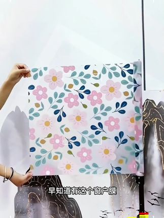 这个窗户膜真的太实用了#窗户膜 #墙贴 #玻璃贴纸透光不透明 #玻璃贴纸隔热防晒