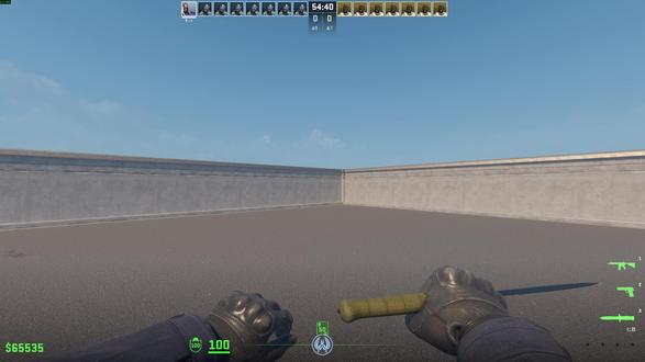这是什么刀,卡bug了 #CSGO2 #熊刀