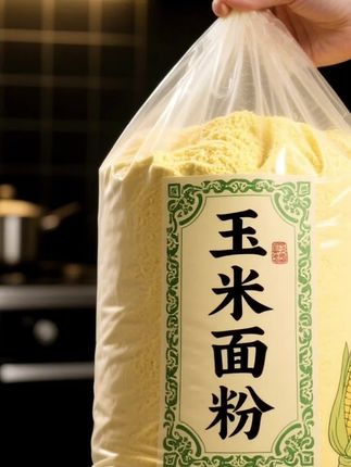 #超便宜超划算 抢鲜囤!东北玉米面5斤装来袭,当天新鲜现磨的东北玉米面!不掺杂、无添加,满是玉米原生的清甜香,粉质细腻不结块。烙玉米饼软乎带劲,蒸馒头蓬松回甘,熬粥浓稠暖胃,老人小孩都爱吃。5斤大容量,够全家吃好久,家常味全靠它!手慢就没,赶紧抢!#粗粮#粗粮细作 #玉米面粉#面粉@DOU+上热门 @巨量千川
