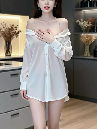 #性感睡衣 #大长腿 #女人味 #衬衫 #御姐@抖加🔥上热门🔥dou+🔥热点宝