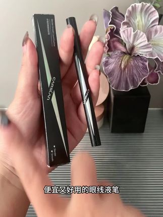 便宜又好用的眼线笔来啦! #眼线笔 #眼妆 #防水防汗不晕染#卡姿兰大眼睛