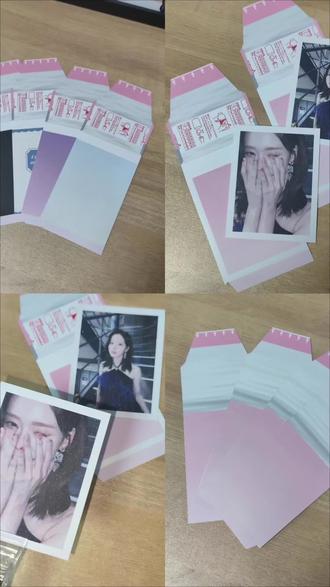 双面定制的撕拉片确定不心动吗😍
#伯乐周边 #撕拉片 #aespa #自印