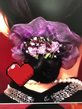 #爱了爱了 #网红发饰 #发饰盘发