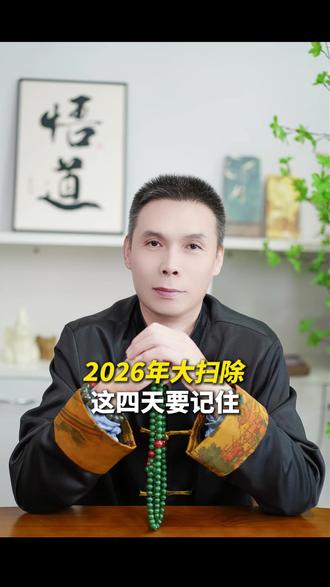 2026年大扫除这四天要记住 #新年 #大扫除